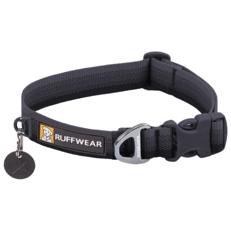 Collar para perro Ruffwear Front Range™ Collar negro Basalt Gray