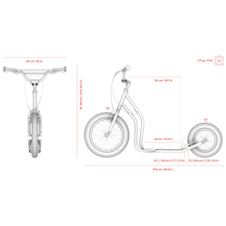 Patinete Yedoo Wzoom