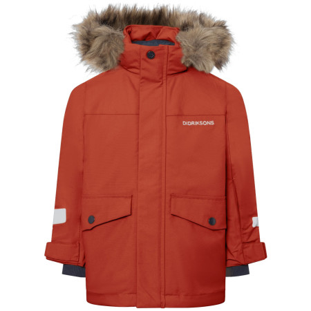 Chaqueta de invierno para niños Didriksons Bjärven Kids Parka 5 Rust naranja Rust