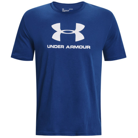 Camiseta Under Armour Sportstyle Logo SS azul/blanco Blue Mirage / White / White