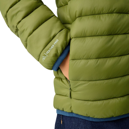 Chaqueta de invierno para niños Regatta Junior Hooded Marizion Golden Cypress
