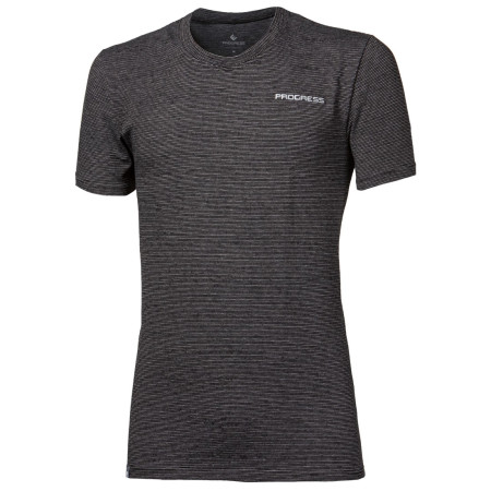 Camiseta de hombre Progress Argis negro/gris