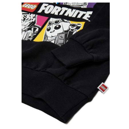 Sudadera para niños Lego Wear Lwsian 700 Black
