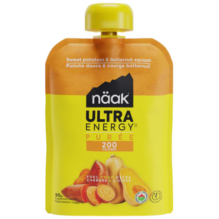 Comida de viaje Näak Sweet Potatoes Butternut Squash - Näak Ultra Energy™ Purée (90g)