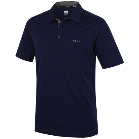 Camiseta de hombre MOOA Polo azul navy