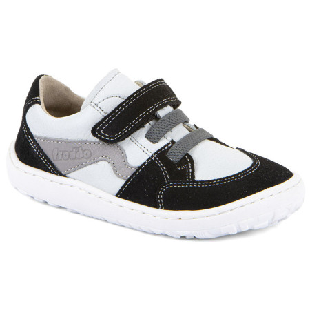 Zapatillas para niños Frodo Barefoot river White/Black blanco/negro