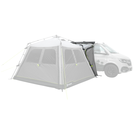 Conector para carpa Outwell Fastlane 300 Vehicle Connector with door gris Grey