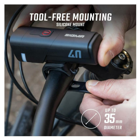 Luz delantera Sigma Aura 40