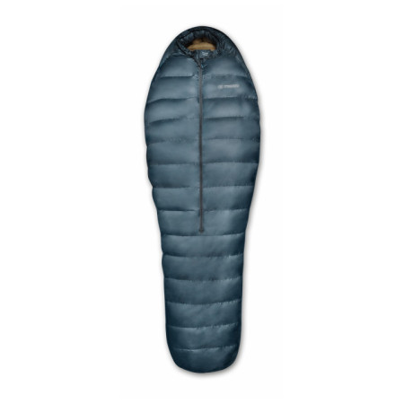 Saco de dormir de plumón Trimm Nord 500 azul oscuro dark lagoon