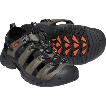 Sandalias de hombre Keen Targhee III M gris/negro Gray/Black