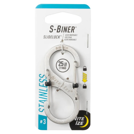 Mosquetón auxiliar Nite Ize S-Biner SlideLock #3