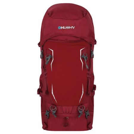 Mochila Husky Rony 50 L rojo bordo