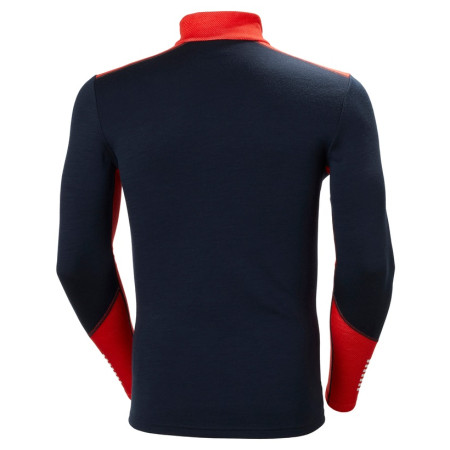 Camiseta funcional de hombre Helly Hansen Lifa Merino Midweight 1/2 Zip