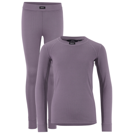 Ropa interior funcional para niños Craft Baselayer Set 2 Jr Purple violeta purple