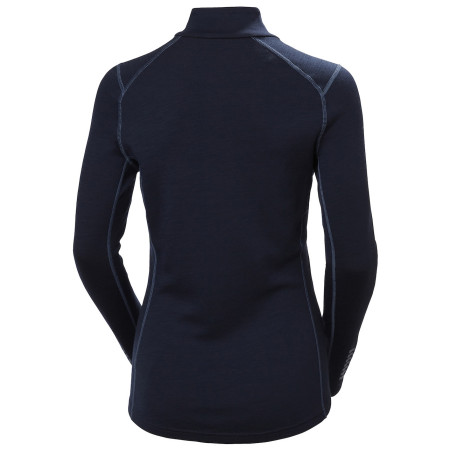 Camiseta funcional de mujer Helly Hansen W Lifa Merino Midw Gra 1/2 Zip