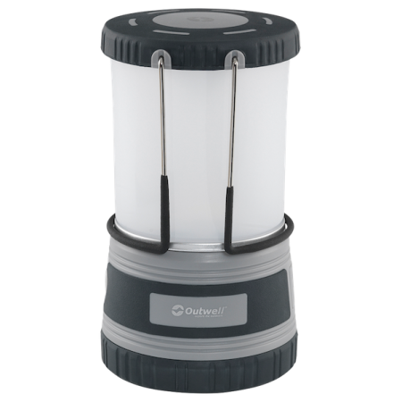 Lámpara de acampada Outwell Carnelian 2000 negro/blanco Blue Shadow