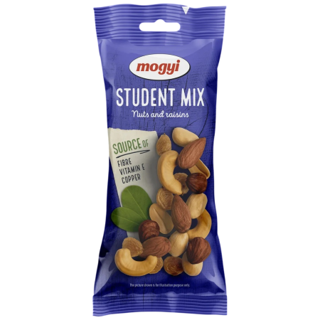 Mezcla de frutos secos Mogyi Student Mix 70 g