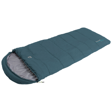 Saco de dormir tipo manta Outwell Campion Lux azul Teal