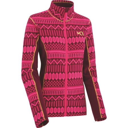 Sudadera de mujer Kari Traa Kroll Fleece rosa Blush