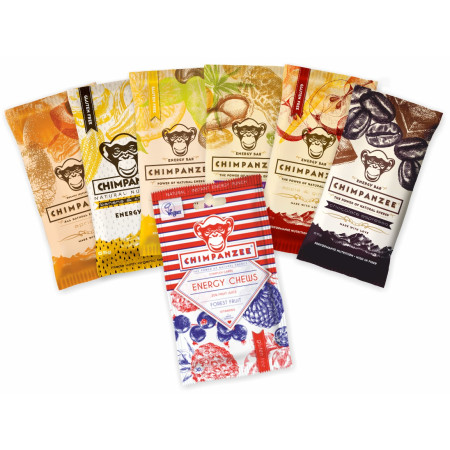 Juego Chimpanzee Energy set 6+1 Vegan mix1