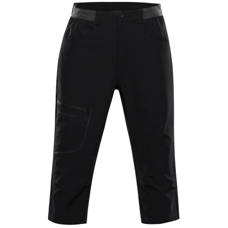 Pantalones de tres cuartos para hombre Alpine Pro Weder 2 negro BLACK