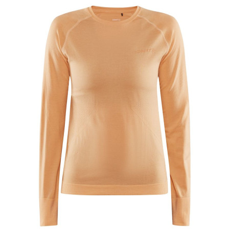 Camiseta funcional de mujer Craft Core Dry Active Comfort Ls naranja claro Peach
