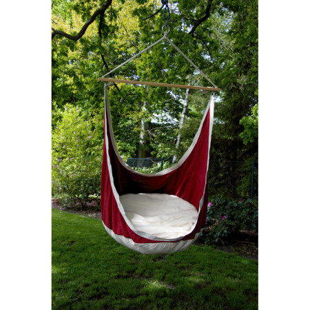 Sillón colgante Hamaka.eu Lounge rojo