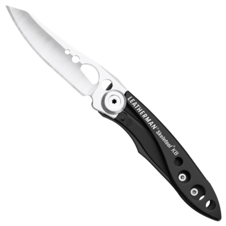 Cuchillo Leatherman Skeletool KB negro/plata