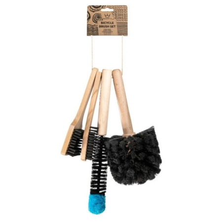 Cepillo de limpieza Peaty´s Bicycle Brush Set marrón/negro
