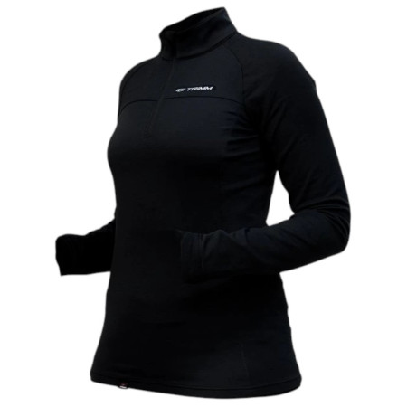 Sudadera funcional de mujer Trimm CUBE LADY negro grafit black