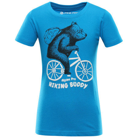 Camiseta para niños Alpine Pro Monco azul neon atomic blue