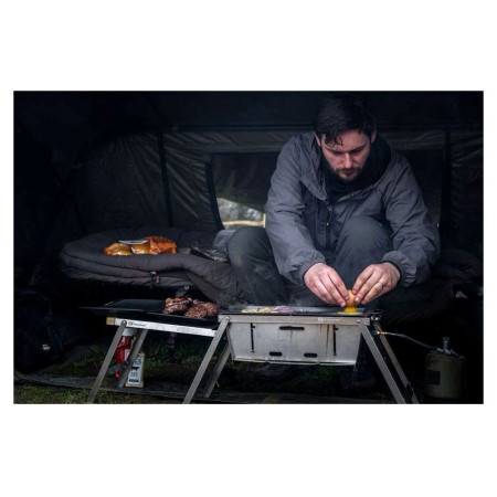 Barbacoa plegable Ridge Monkey Grilla BBQ Dual Fuel