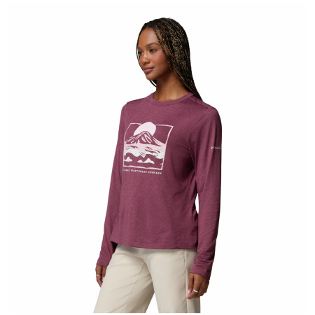 Camiseta de mujer Columbia Parsons Point™ LS Graphic Tee