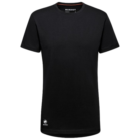 Camiseta de hombre Mammut Massone T-Shirt Men Patch negro Black