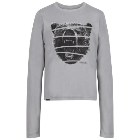 Camiseta para niños Regatta Wendell medvěd gris RockGray