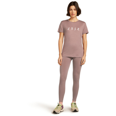 Camiseta de mujer Icebreaker Women Merino 150 Tech Lite SS Tee Snow Day