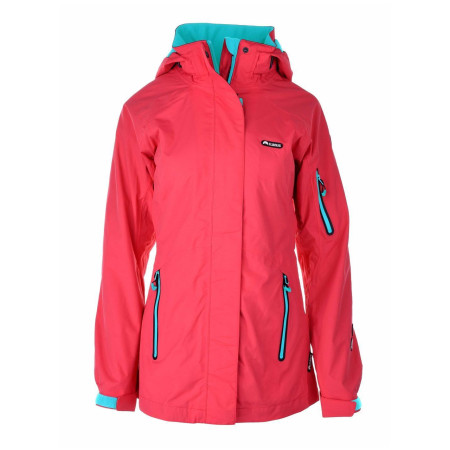 Chaqueta de mujer Elbrus Muccia Wo´s rojo Hibisc/PoolBlue