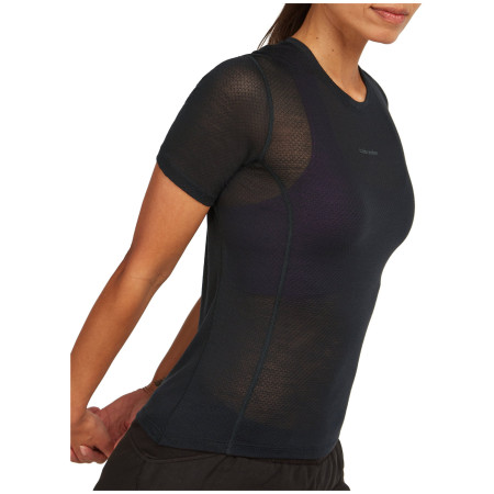 Camiseta de mujer Icebreaker W Mer 75 Cool-Lite Featherlight SS Crewe