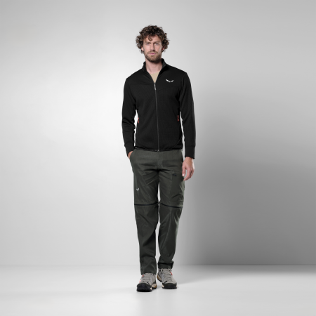 Sudadera funcional de hombre Salewa Puez Waffle Hyb Pl Jacket M