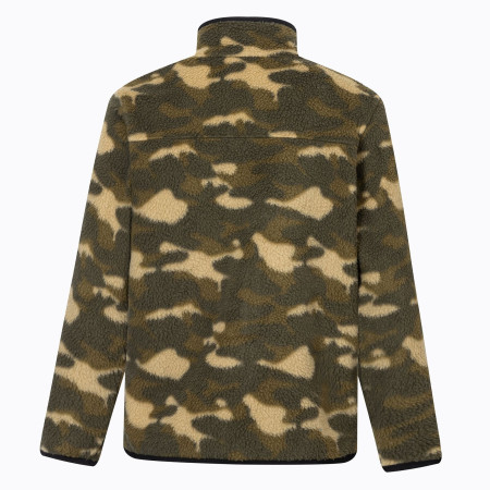 Sudadera funcional para niños Regatta Junior Frankie Warm Fleece Bark Green Camo