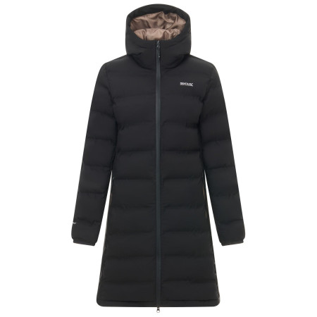 Abrigo de mujer Regatta Womens Altoro Thermal Long Length negro Black(Mocha)