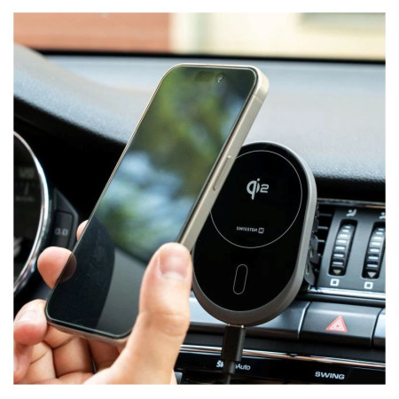 Soporte para coche Swissten MagRIDE Qi2