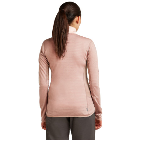 Sudadera funcional de mujer Icebreaker Women Merino Blend 300 RealFleece™ Descender LS Zip