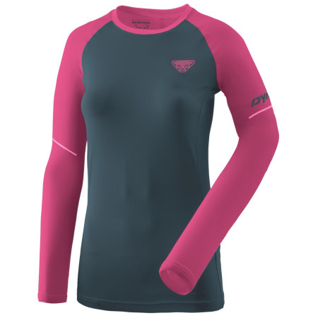 Camiseta funcional de mujer Dynafit Alpine Pro W L/S Tee rosa/gris 6A51 - magenta/0720