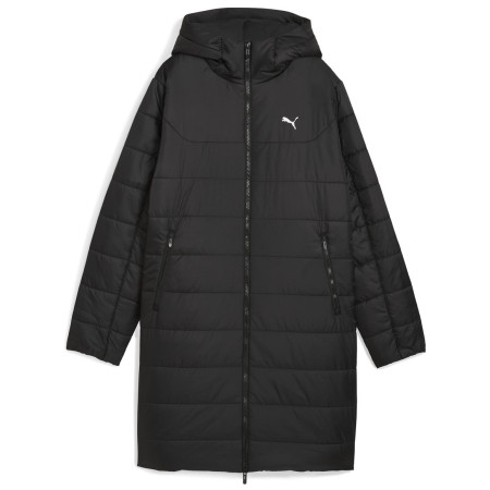 Abrigo de invierno para mujer Puma ESS Hooded Padded Parka negro PUMA Black