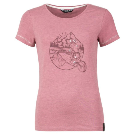 Camiseta de mujer Chillaz Saile Homo Mons Velo 2022 rosa dry rose melange