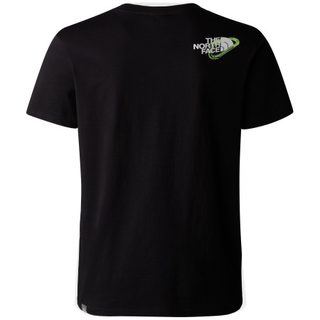Camiseta de hombre The North Face Outdoor S/S Graphic Tee negro TNF BLACK