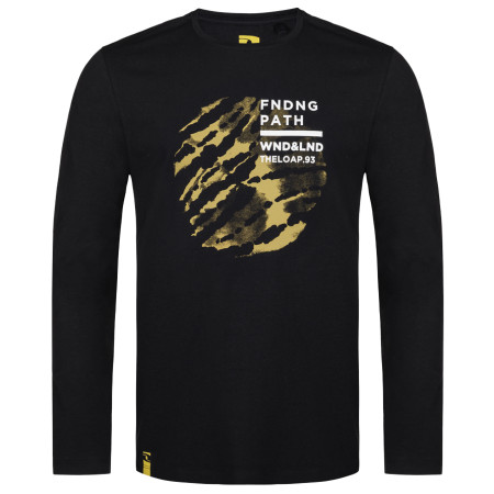 Camiseta de hombre Loap Aldar negro Black