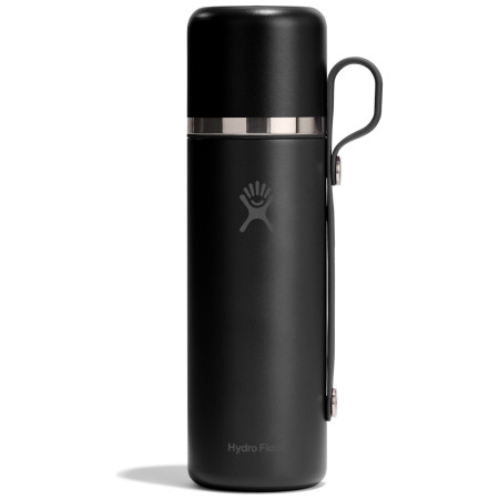 Termo Hydro Flask 28 oz Hot Flask & Cup negro black
