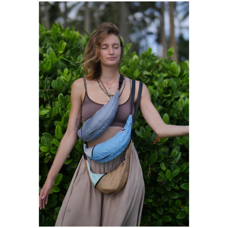 Riñonera Ticket to the moon Upcycled Sling Bag